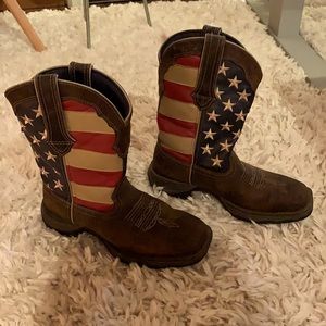 Durango American flag cowboy boots